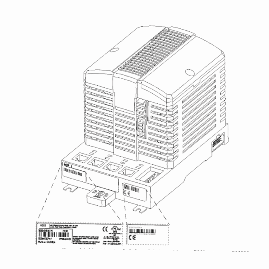 ABB DI610 數(shù)字量輸入出單元