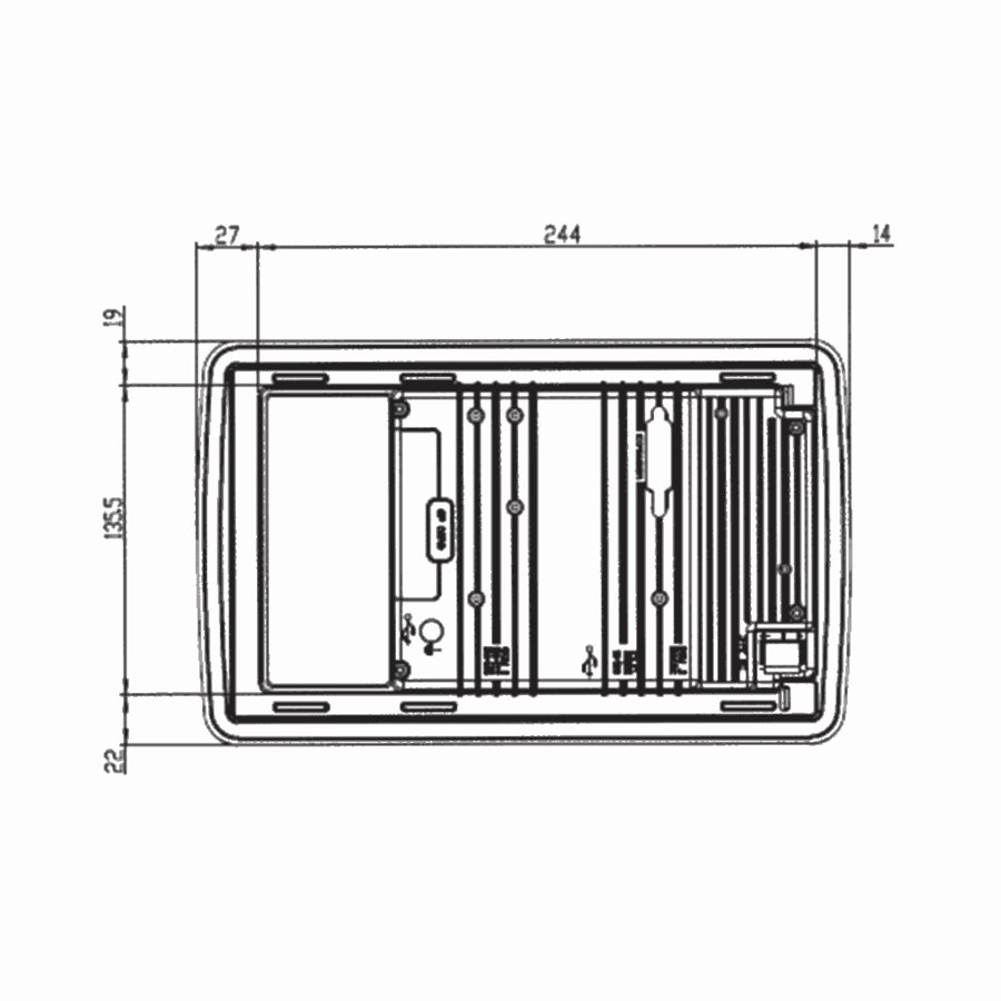 ABB GD9924BE 變頻器控制柜邏輯主板