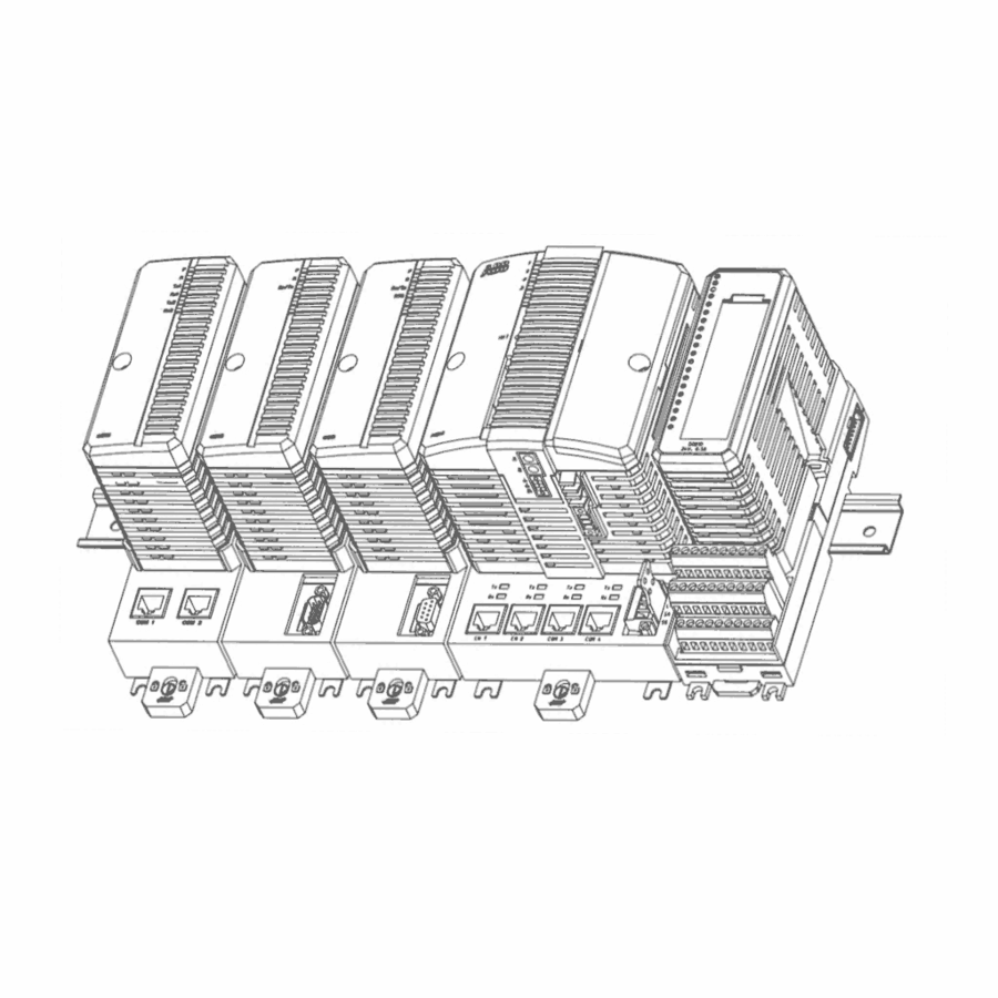 ABB GD9924BE/V2 變頻器控制柜邏輯主板