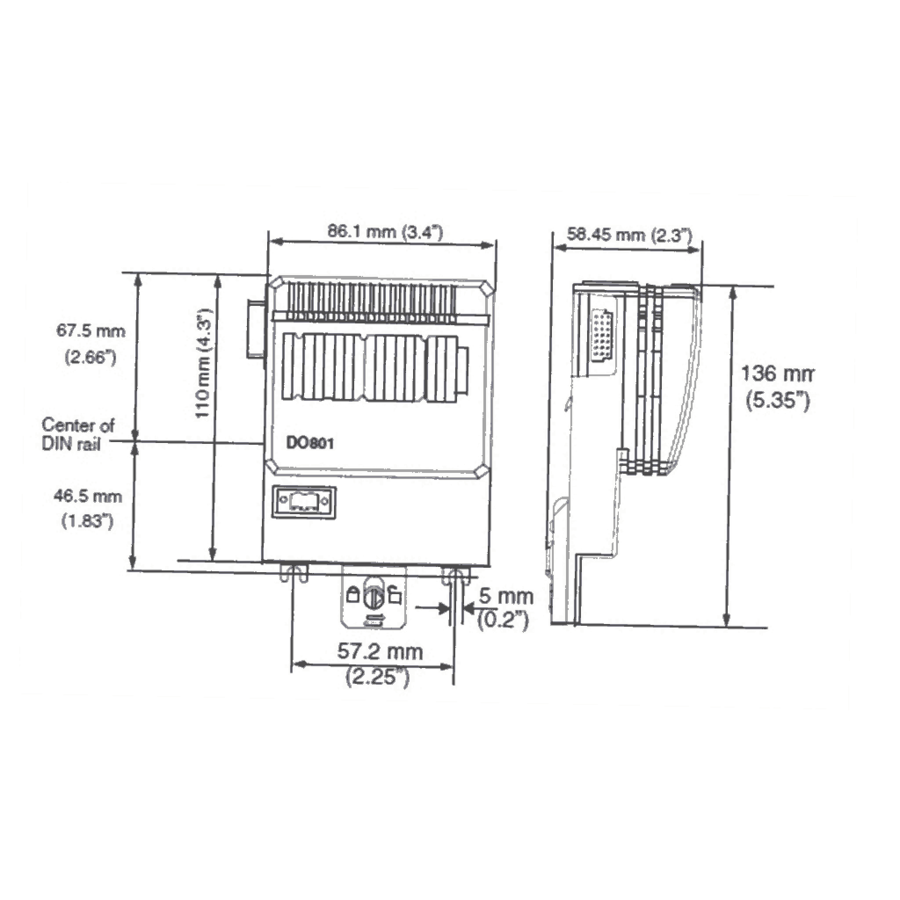 ABB AI835 DCS編程模擬輸入單元