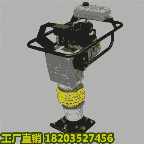 黑龍江雞西 手推小型汽油夯實機 震動地基瀝青壓實打夯機 湖南益陽