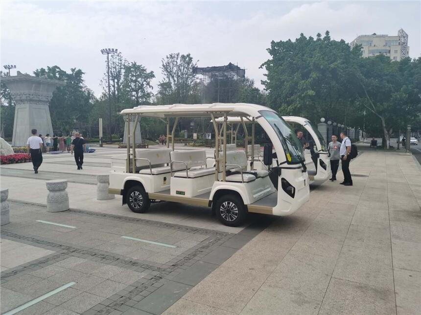 成都8座電動(dòng)觀光游覽車看房車出租出售維修