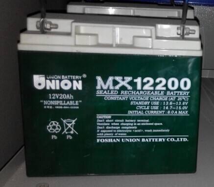 友联UNION电源MX021200/2V120AH5G时代