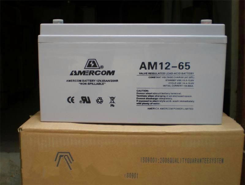 艾默科(AMERCOM)蓄电池AM12-17Ah 12V17AH5G通讯基站设备