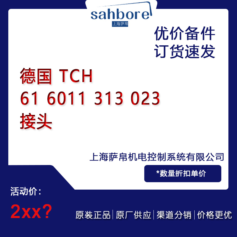 德国 TCH 61 6011 313 023接头议价