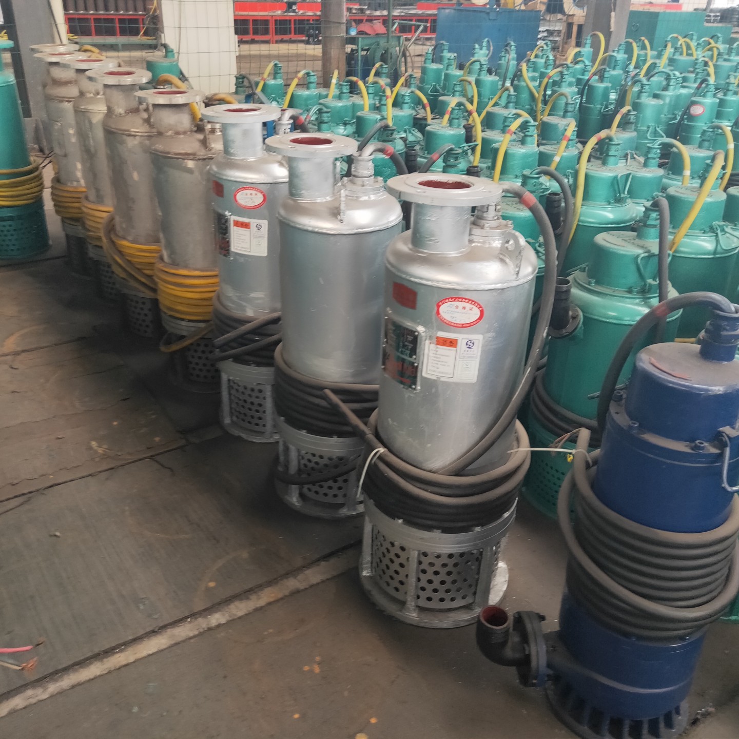 30kw功率高揚程潛污排水泵BQS50-100-30礦用隔爆排污排沙潛水電泵