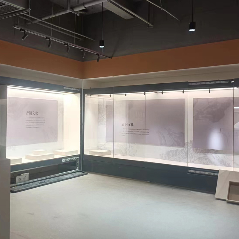 甘肅博物館展柜全國(guó)上門安裝，甘肅博物館展柜密封條老化診斷更換，甘肅老舊展柜燈光系統(tǒng)改造