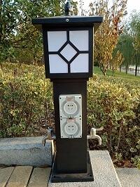 戀途 水電樁 HW-09 房車營地充電樁 岸電箱 水單柱