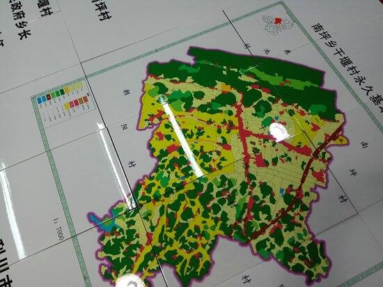  陶瓷背景墙   补充耕地项目磁砖标志牌定做