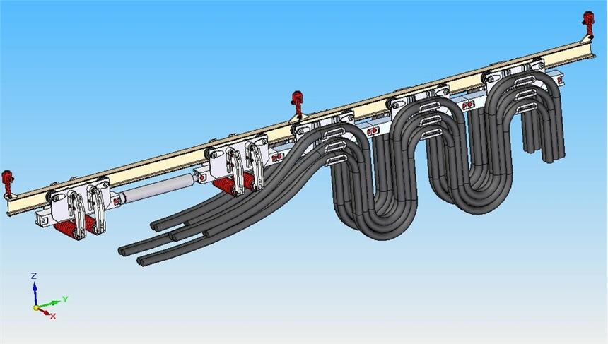 陜西煤礦液壓電纜懸掛拖運車單軌吊 液壓推進單軌吊 電纜輸送設備