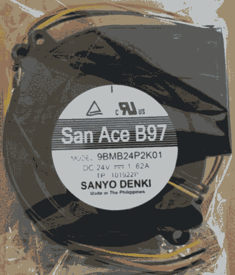 San Ace B97  9BMB24P2K01  DC24V  1.62A 9733大风量烧烤炉涡