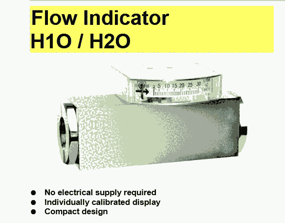 希而科 honsberg H2O…M 系列流量顯示器 