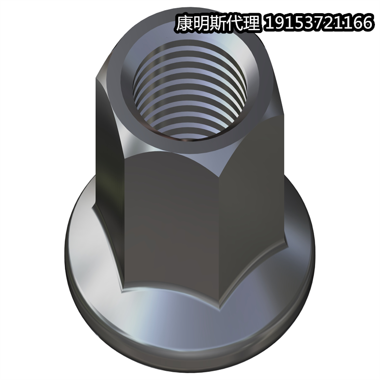 NUT,HEXAGON FLANGE 柴油发动机六角法兰面螺母3089191