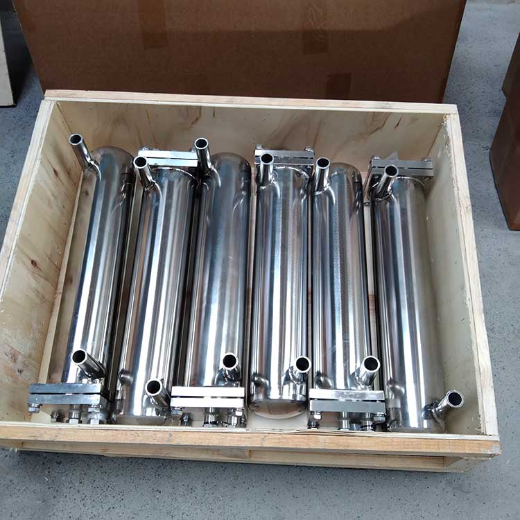 嘉碩環(huán)保供應(yīng)不銹鋼單盤管冷卻器 電廠取樣流體降溫冷卻