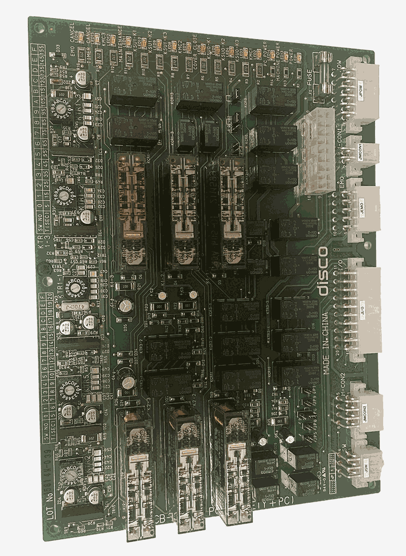 專業(yè)維修D(zhuǎn)isco切割機(jī)安全板FBPCB-0310故障無(wú)法正常測(cè)高