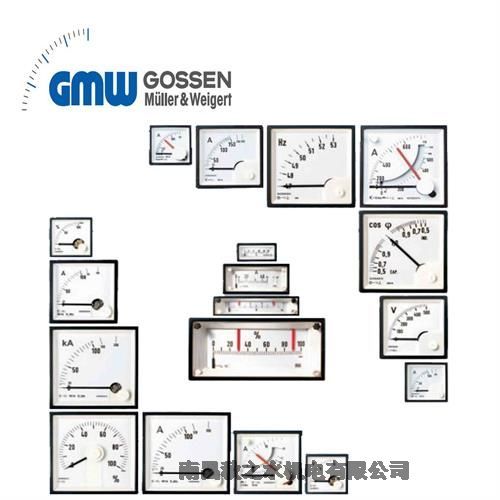 優(yōu)勢供應GMW GOSSEN模擬面板儀表GOSSEN PFN96x48