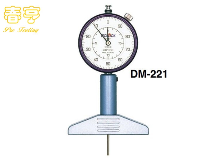 TECLOCK指针式深度计DM-221