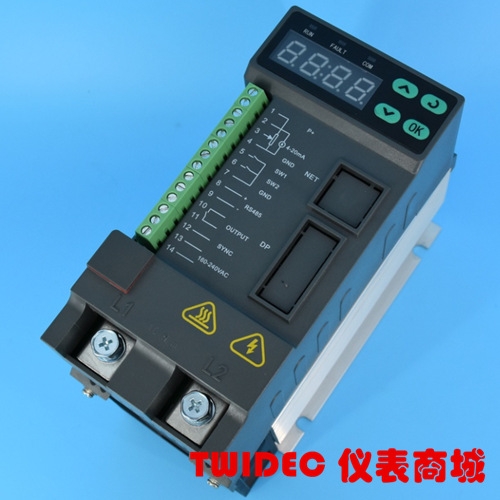 TWIDEC合泉TH系列單相全數(shù)字智能SCR電力調(diào)整器  TH-1-4-080-P