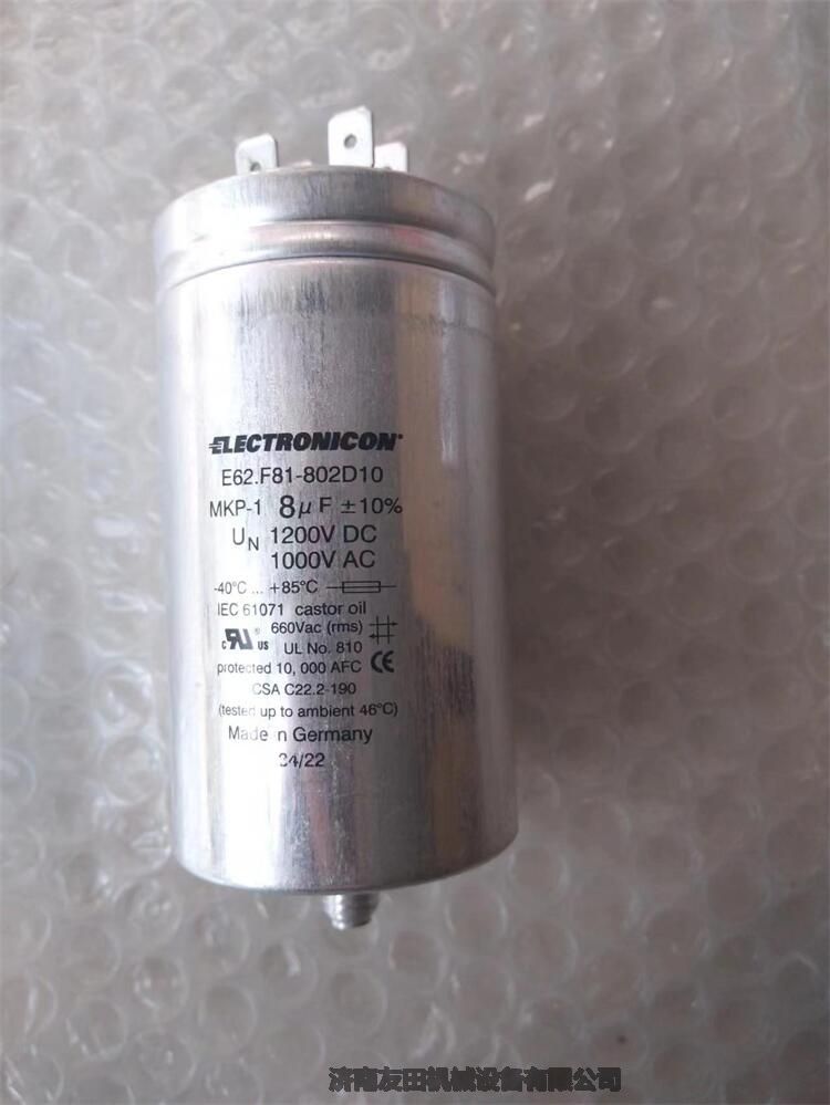  Electronicon电力电容E62.F81-802D10