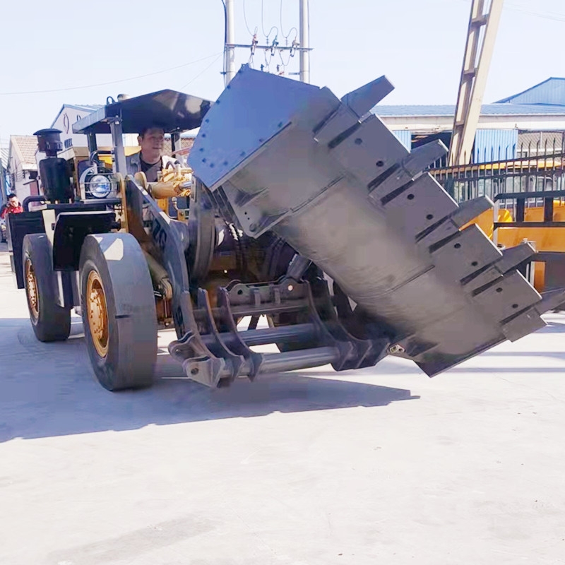 可以拆裝豎井礦用裝載機 狹窄巷道作業(yè)井下鏟車 矮體空間作業(yè)