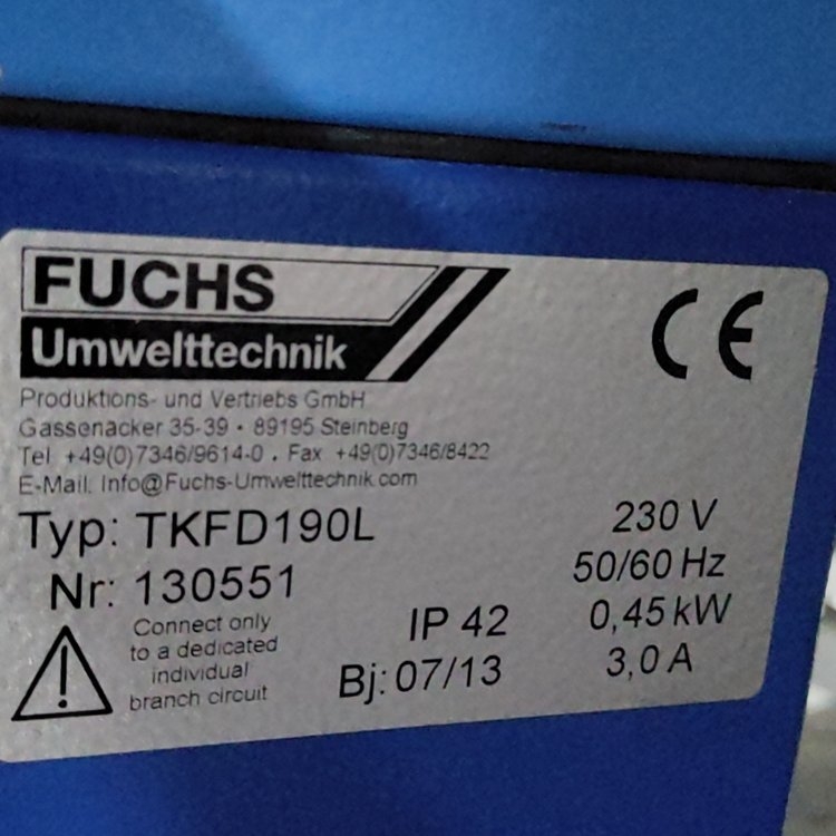 德國Fuchs Umwelttechnik過濾器