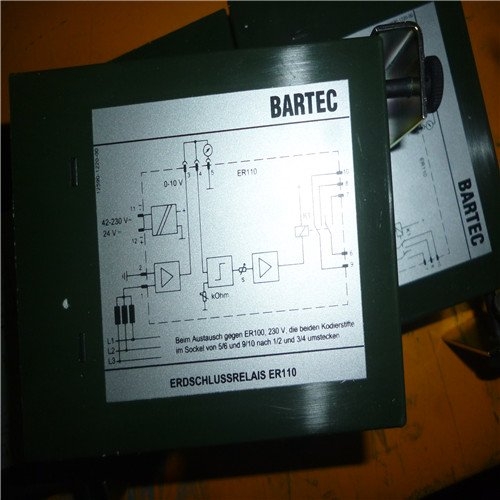 德國Bartec開關07-1501系列