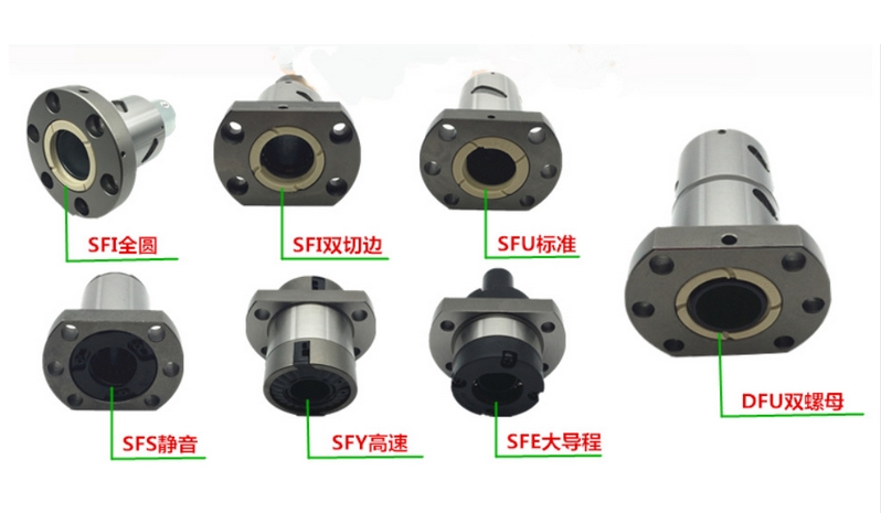 TBI滚珠丝杆SFY1616A2D SFY1616螺母可定制