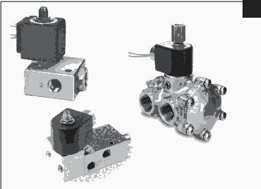 PARKER派克三通电磁阀先导式、直通式、磁力提升式