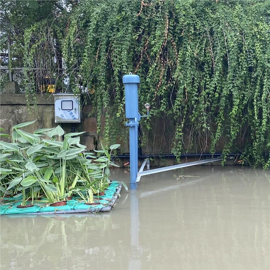 艾珍环保沉水式鼓风机河道治理潜水风机厂家