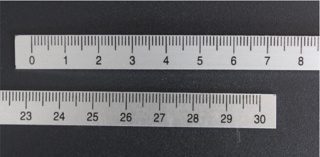 石家莊鋁合金鋼尺-激光標刻加工廠家電話