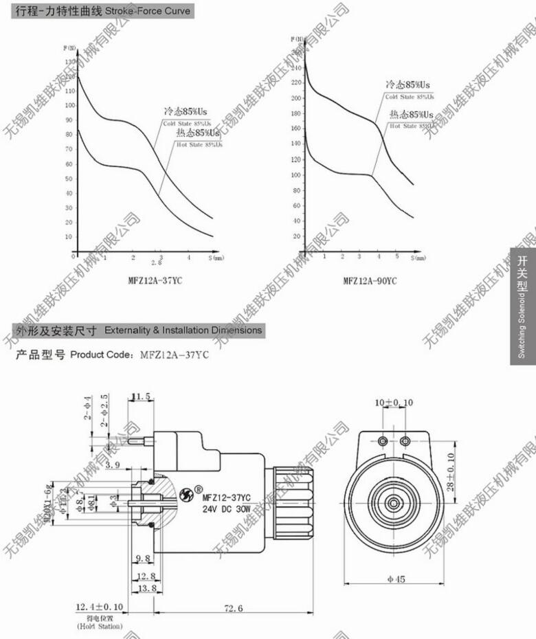 許昌MFJ12-50YC,閥用電磁鐵,廠家直銷(xiāo)