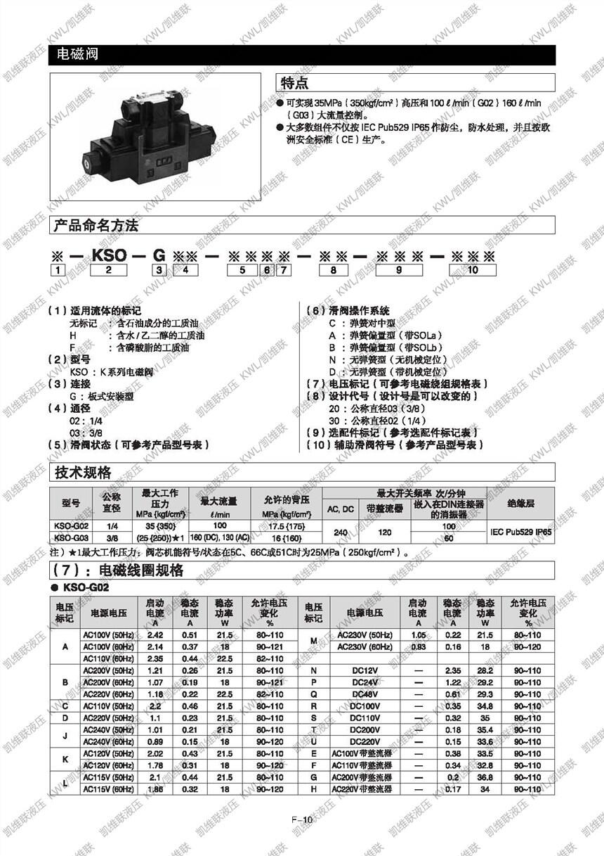 棗莊KSO-G02-2BD-30-81T,電磁換向閥優(yōu)質(zhì)產(chǎn)品