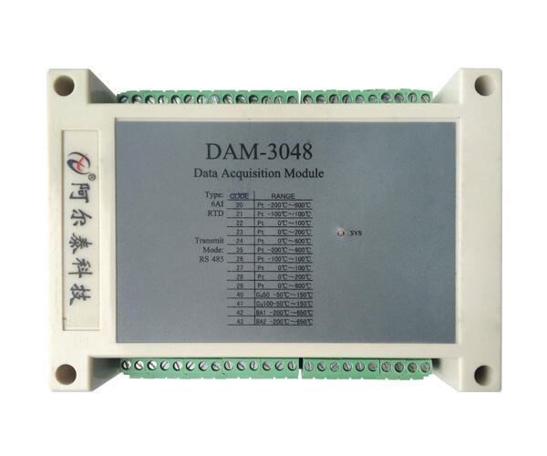 北京阿爾泰科技14路熱電阻采集模塊DAM-3048溫度采集