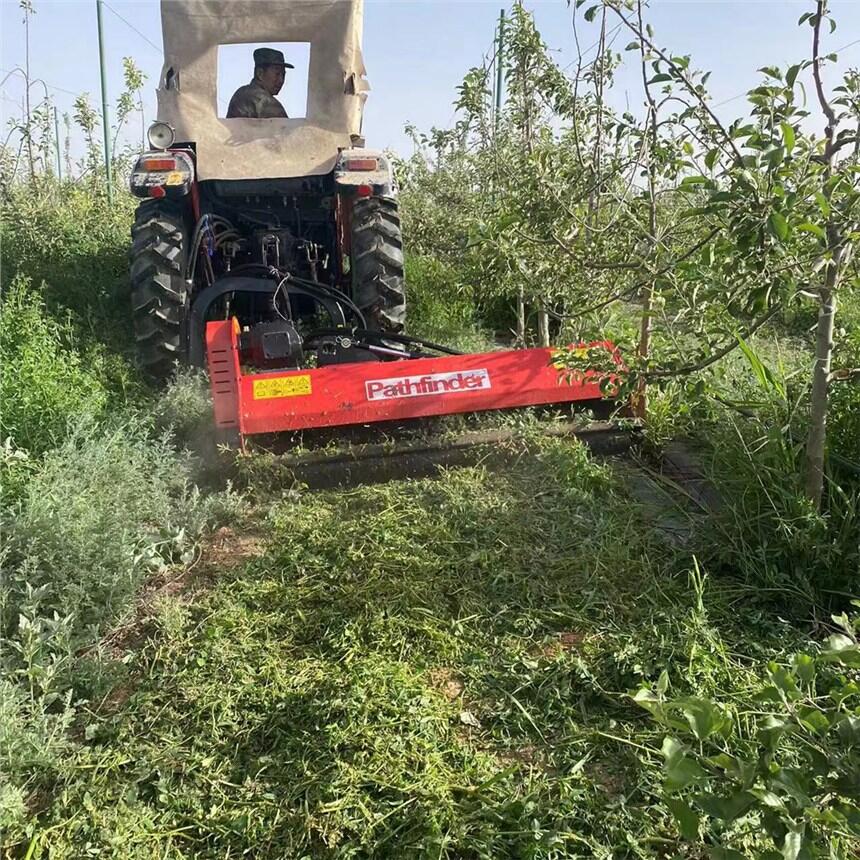 拖拉机载式割草机 路面斜坡除草机 园林杂草收割机