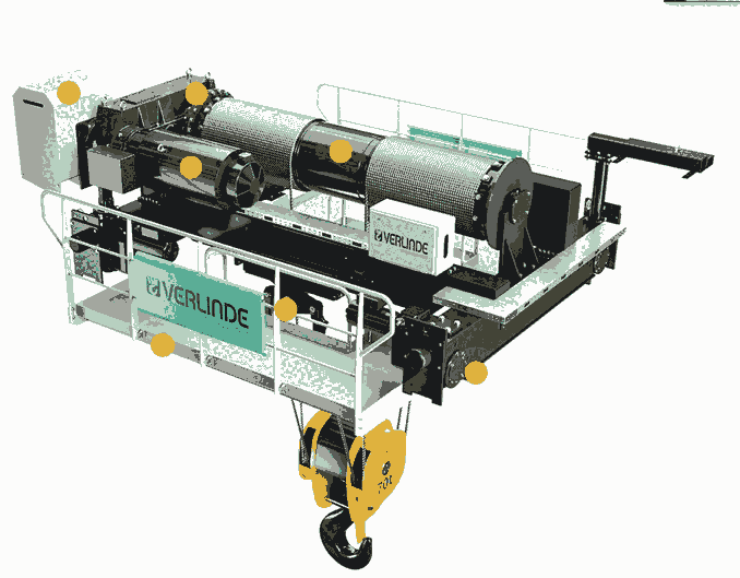 法国Verlinde电动葫芦，Verlinde电动绞盘