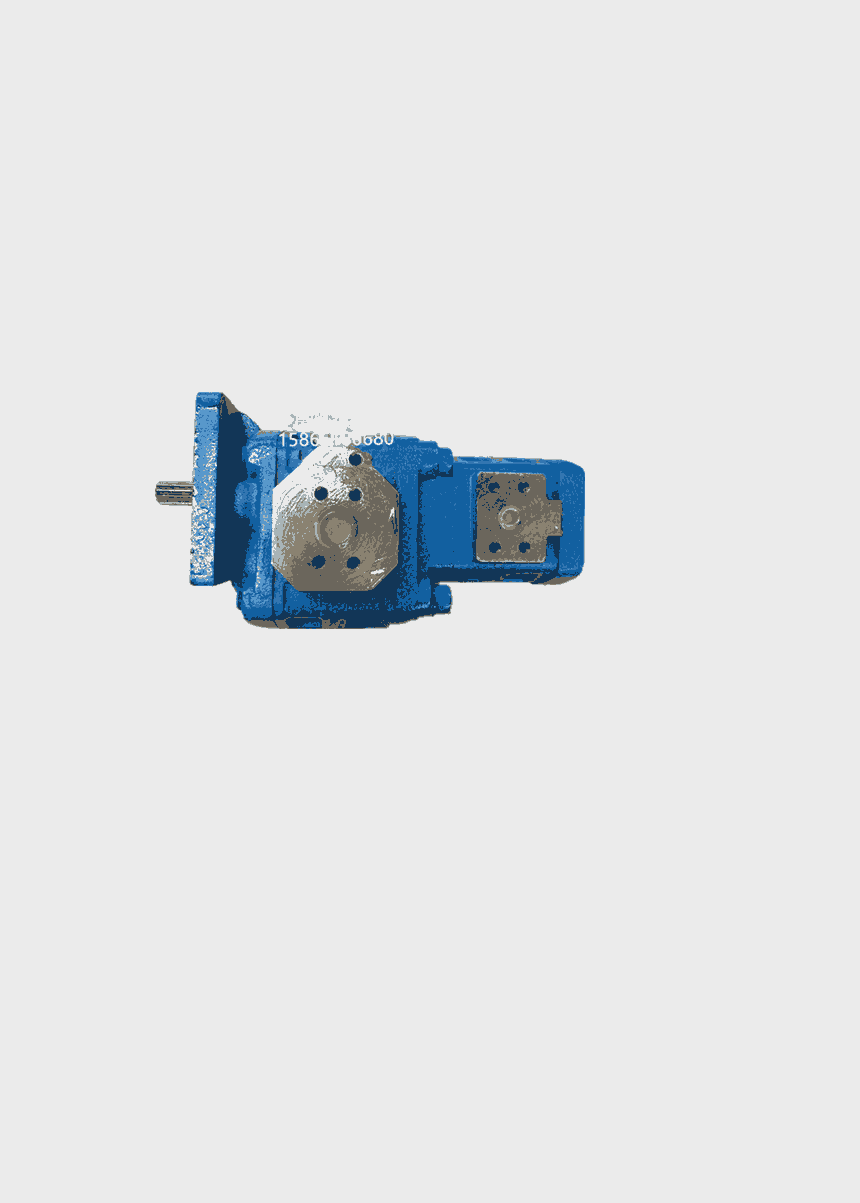 采煤机专用双联齿轮泵CBK1016/6-B3F四川长江齿轮泵