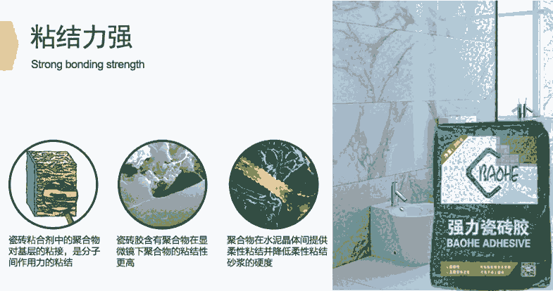 开平强力瓷砖胶报价 保合建材瓷砖胶厂家直销 瓷砖防掉落