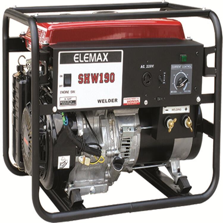 SHW190HS ELEMAX汽油發(fā)電電焊機(jī) 190A電啟動(dòng) ELEMAX發(fā)電電焊機(jī)