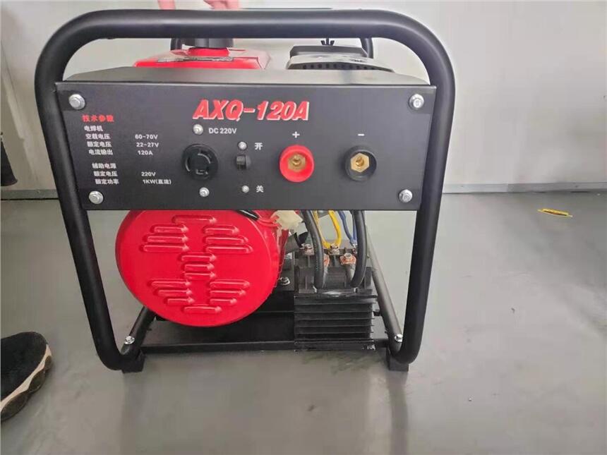 AXQ-120A汽油發(fā)電電焊機(jī)組 JIKE汽油發(fā)電電焊機(jī) 120A汽油發(fā)電電焊機(jī)