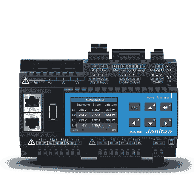 德国JANITZA 测量仪表 UMG 604-PRO 52.16.201