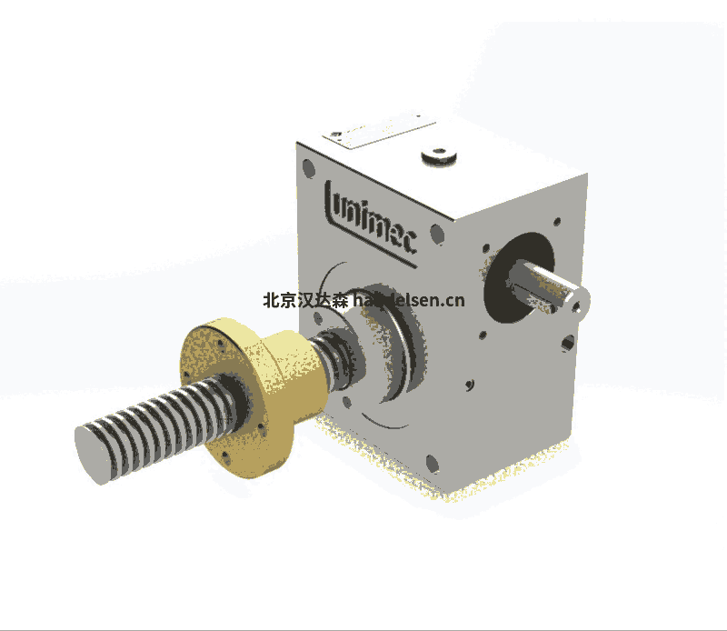 Unimec滾珠絲杠千斤頂117 K系列的技術參數(shù)