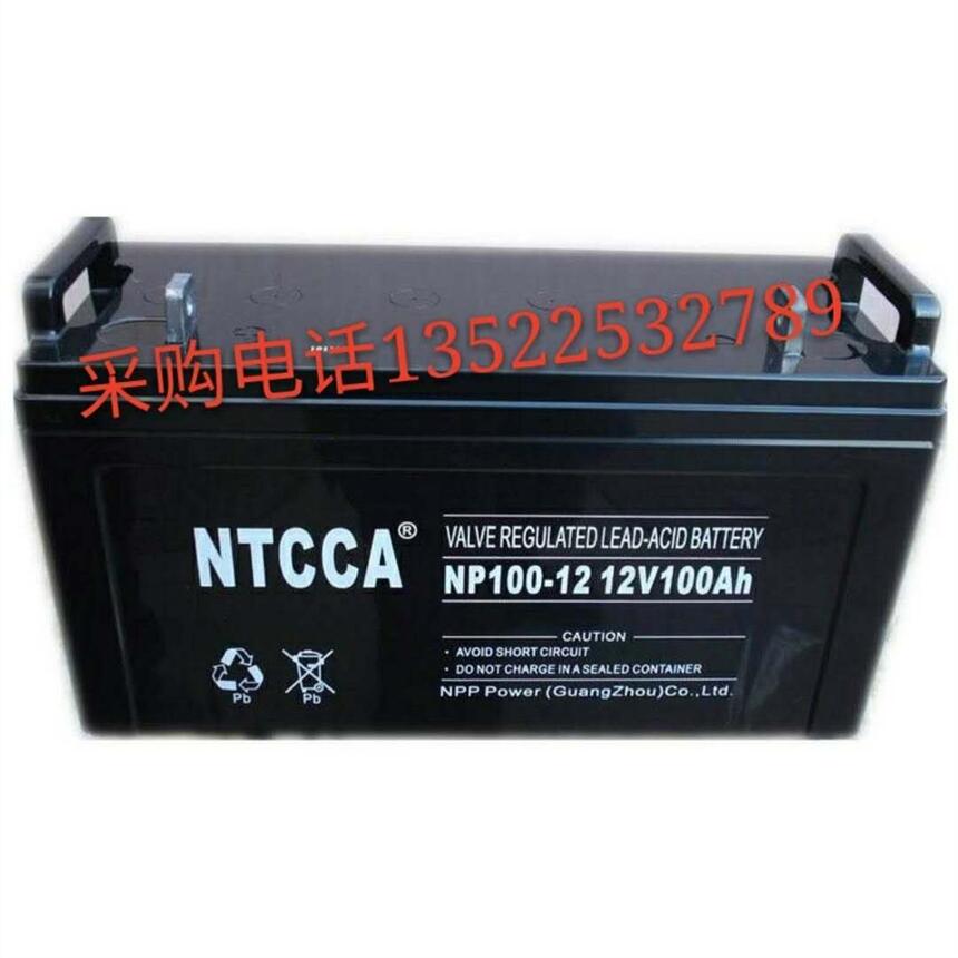 蓄電池耐普NP12-100儲(chǔ)能12V100AH UPS電源專用免維護(hù)鉛酸電瓶