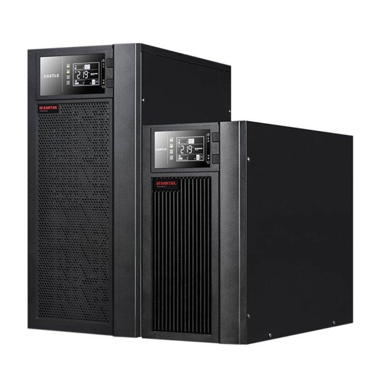 山特UPS电源C1KS 1KVA/900W 智能稳压 电脑机房防断电不间断电源 0秒转换