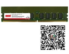 DDR4 4G ECC UDIMM 臺式機內存條；innodisk