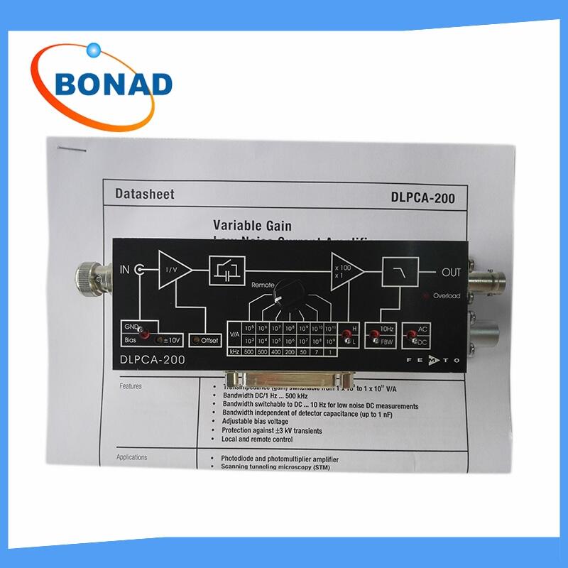 德國(guó)FEMTO品牌原裝進(jìn)口DLPCA-200低噪音電流放大器