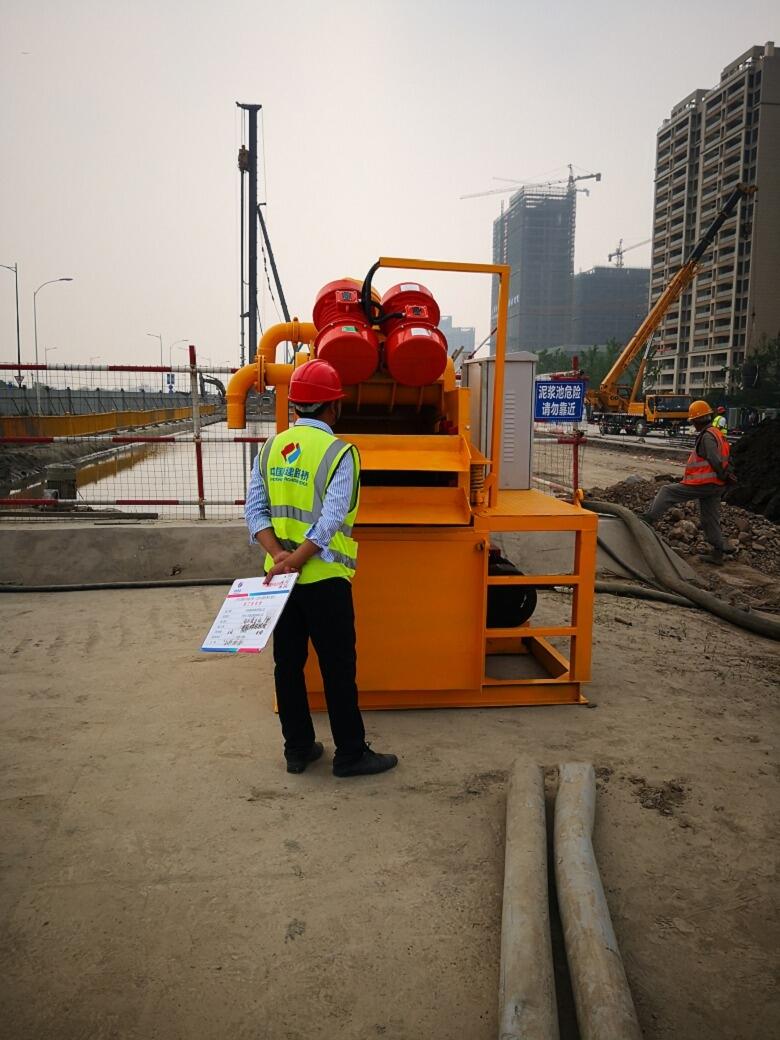 通辽顶管泥浆处理器方法WFL-100泥土沙分离机