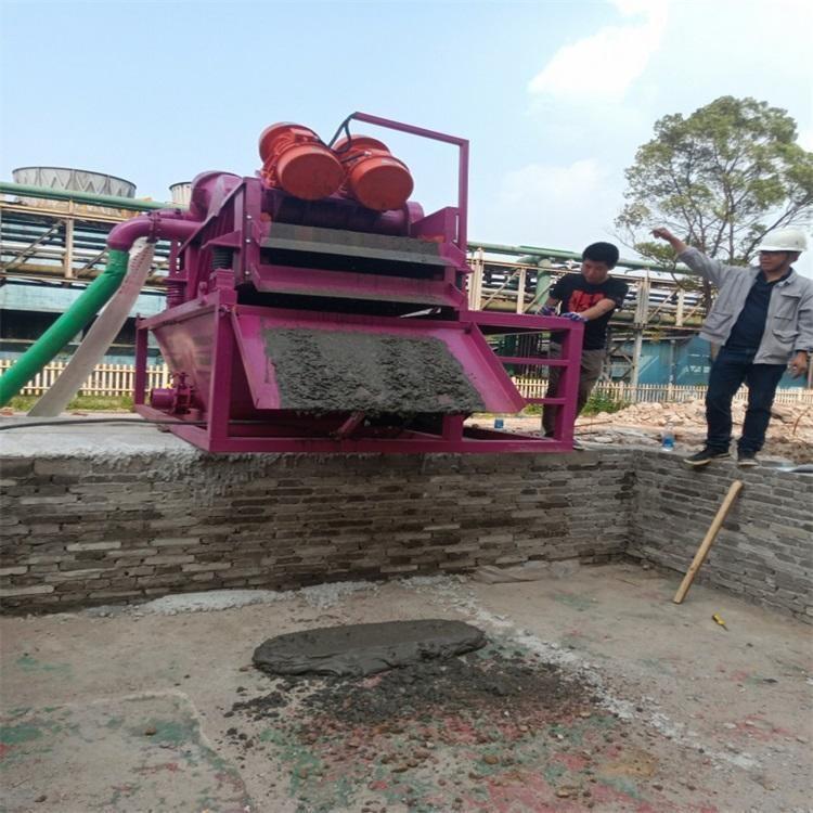 咸陽(yáng)頂管泥漿處理器方法WFL-100泥土沙分離機(jī)