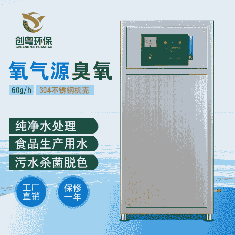 廣州創(chuàng)粵CYO-60g臭氧發(fā)生器 醫(yī)療廢水處理臭氧消毒機(jī)