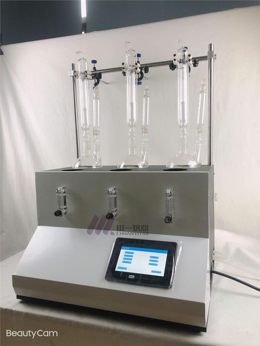中药材二氧化硫蒸馏仪CYSO2-6Y 通氮气吹扫