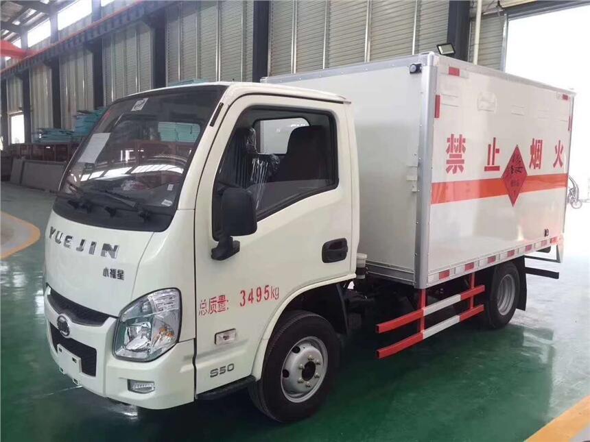 腐蝕性物品廂式運輸車—8類危險品運輸車—石家莊工廠價格